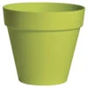 Mega Collections Plantenpot/bloempot - Kunststof - Lime Groen - D26 Cm -Tuinmeubel Winkel 1000100638