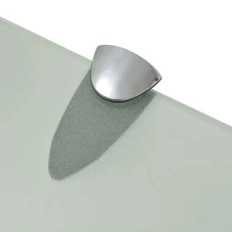 VidaXL Schappen Zwevend 2 St 50x10 Cm 8 Mm Glas 6 VidaXL Schappen Zwevend 2 St 50x10 Cm 8 Mm Glas - Afbeelding 4