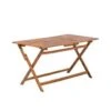 Beliani Inklapbare Tafel CENTO - Donkere Houtkleur Acaciahout -Tuinmeubel Winkel 1167532486