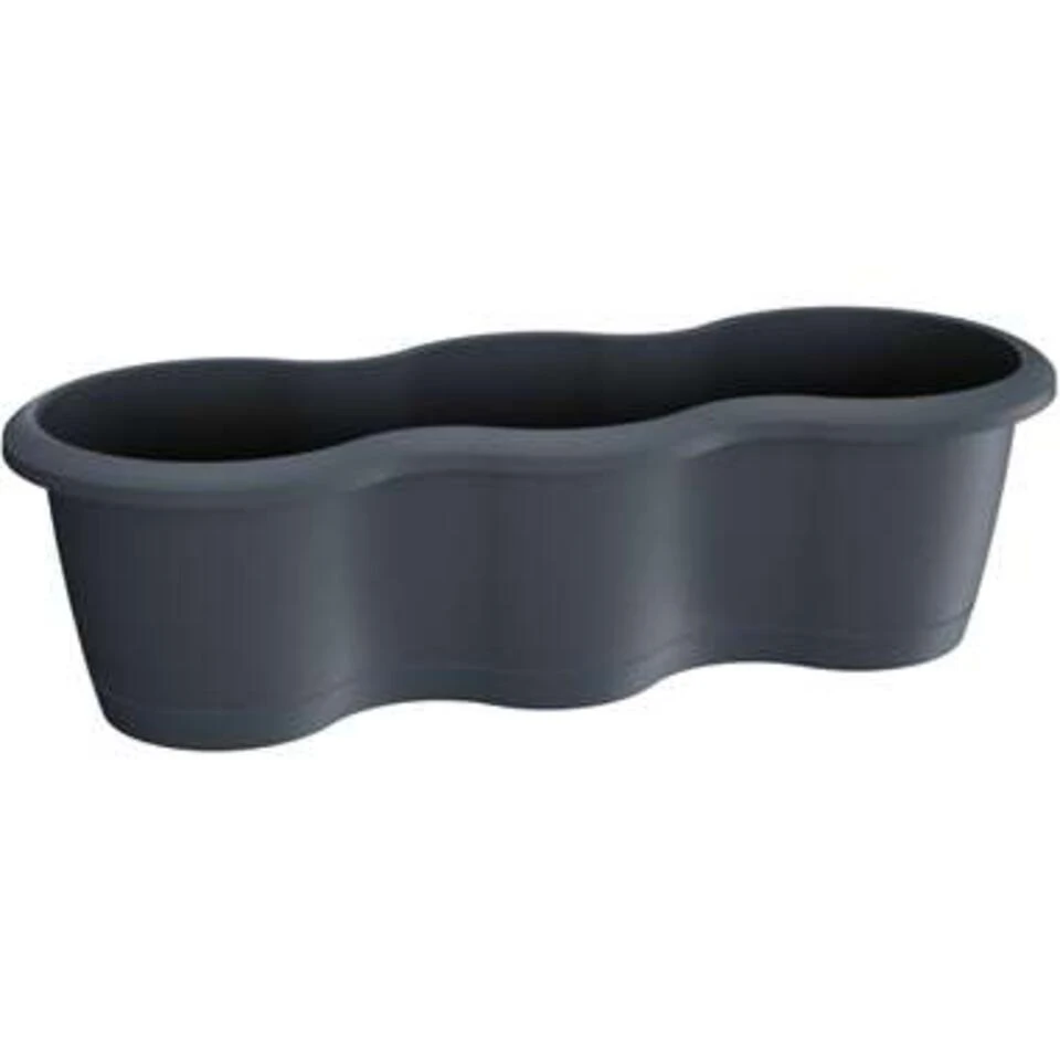 Prosperplast Plantenbak Respana - Antraciet - 52 Cm - 7 L 3 Prosperplast Plantenbak Respana - Antraciet - 52 Cm - 7 L