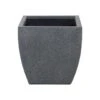 Beliani Plantenbak Voor Buiten ORICOS - Grijs Klei-vezelmengsel