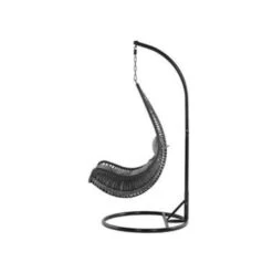 Beliani Hangstoel ATRI - Zwart Pe Rotan 9 Beliani Hangstoel ATRI - Zwart Pe Rotan -Tuinmeubel Winkel 1293314011 0103