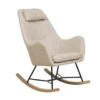 Beliani Schommelstoel ARRIE - Beige Polyester -Tuinmeubel Winkel 1689756047