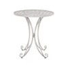 Beliani Ronde Tafel CILENTO - Grijs Ijzer 1 Beliani Ronde Tafel CILENTO - Grijs Ijzer -Tuinmeubel Winkel 1744985307