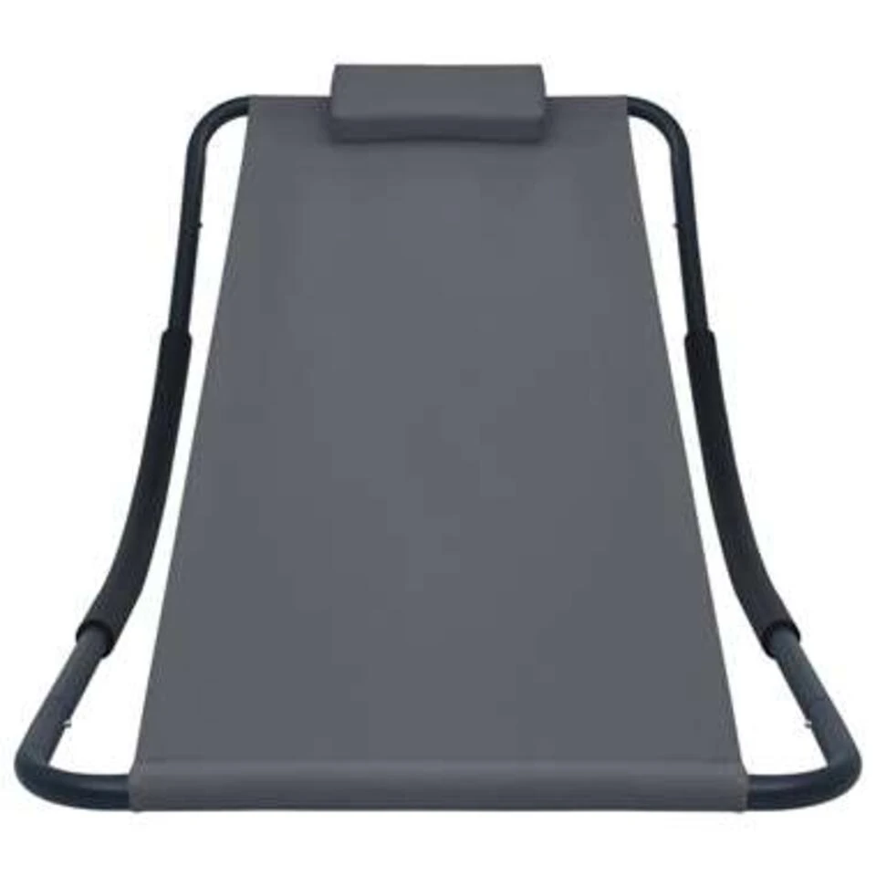 VidaXL Tuinbed 200x90 Cm Staal Grijs 4 VidaXL Tuinbed 200x90 Cm Staal Grijs - Afbeelding 2