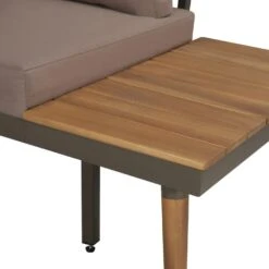 VidaXL 4-delige Loungeset Met Kussens Massief Acaciahout Bruin -Tuinmeubel Winkel 17d4f1ac90af4779bef9fcfecad14624