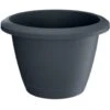 Prosperplast Prosperplats Bloempot - Antraciet - Kunststof - 39 Cm -Tuinmeubel Winkel 1822808635