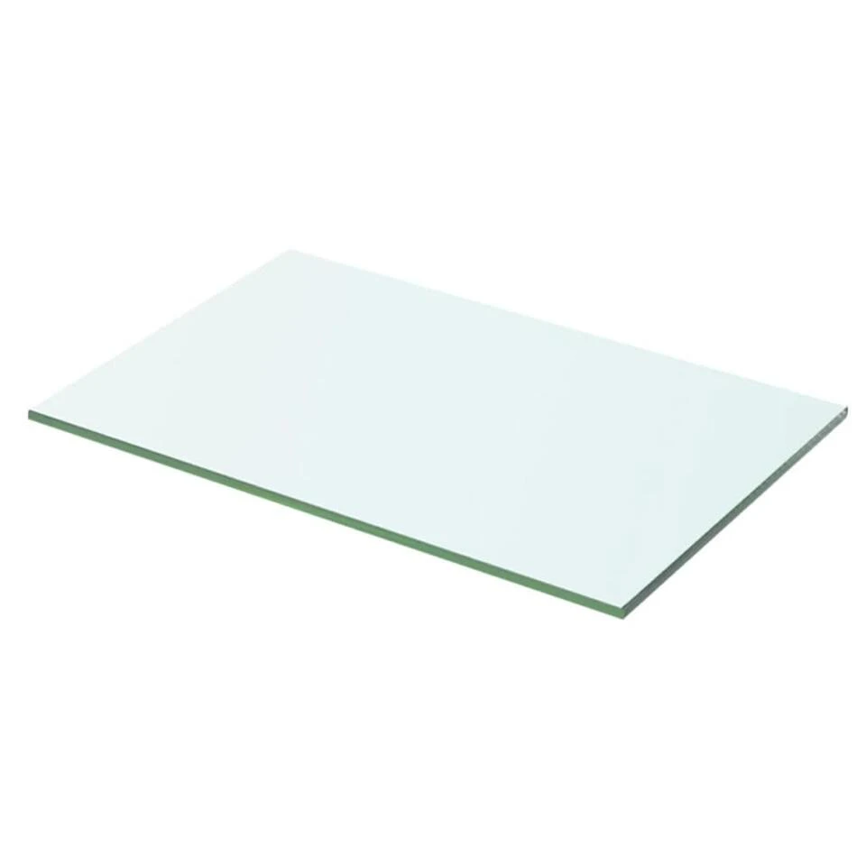 VidaXL Wandschap Transparant 50x25 Cm Glas 3 VidaXL Wandschap Transparant 50x25 Cm Glas