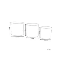 Beliani Mand ARTIGALA - Beige Jute -Tuinmeubel Winkel 19e8c8589b3b408a9e0f84f412067b6a