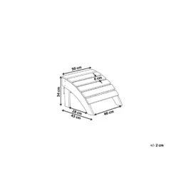 Beliani Voetenbankje ADIRONDACK - Grijs Kunsthout -Tuinmeubel Winkel 1cb65d89849d4e14a3c2ea8858ffd361 2