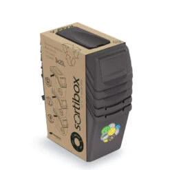 Prosperplast Afvalscheidingsbak - 3 St - Grijs - Kunststof - 25 L -Tuinmeubel Winkel 21dd78303a08455ebb5c07f0e50ae2f9