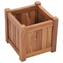 VidaXL Plantenbak Verhoogd 30x30x30 Cm Massief Teakhout -Tuinmeubel Winkel 244bb487167249eba59353fea485fadb