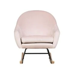 Beliani Schommelstoel OXIE - Roze Fluweel -Tuinmeubel Winkel 376caf227ccd42cf9e32c7a5e2ecd94e