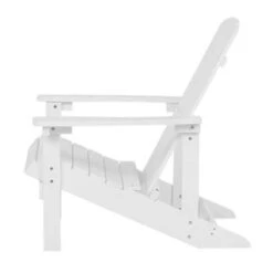 Beliani Tuinstoel ADIRONDACK - Wit Kunsthout 9 Beliani Tuinstoel ADIRONDACK - Wit Kunsthout -Tuinmeubel Winkel 438d2910b42e44aea299f03f00e433f5