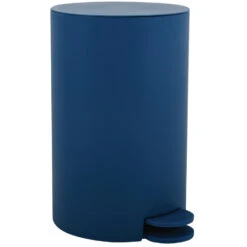 MSV Kleine Badkamer/toilet Pedaalemmer - Marine Blauw - 3L - 15 X 27cm -Tuinmeubel Winkel 45a47f385aba424b81556b188119c05f