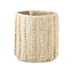 Beliani Mand KAKKI - Beige Katoen 9 Beliani Mand KAKKI - Beige Katoen -Tuinmeubel Winkel 494159d59b054857a7697536b5bab88b