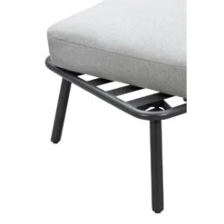 Hocker Almeria - Antraciet - 30x60x60 Cm -Tuinmeubel Winkel 50105185 9001