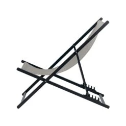 Beliani Tuinligstoel LOCRI II - Grijs Synthetisch Materiaal, Aluminium 9 Beliani Tuinligstoel LOCRI II - Grijs Synthetisch Materiaal, Aluminium -Tuinmeubel Winkel 53233194d1d14f7288b48d230754d693