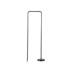 Beliani Kledingstandaard BENTON - Zwart Staal -Tuinmeubel Winkel 598d4993724f43159f2ad90fc515f245