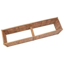 VidaXL Plantenbak Verhoogd 200x50x50 Cm Massief Teakhout -Tuinmeubel Winkel 5c67cd4e5bef4ab490aadfab70162e80
