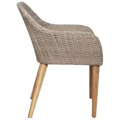 VidaXL Tuinstoelen 2 St Met Kussens Poly Rattan Bruin -Tuinmeubel Winkel 64dc2626e35d4f6bad278ff99c8c2e34