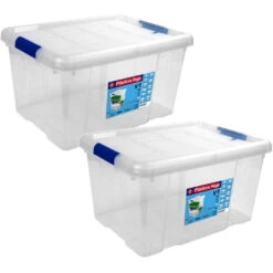 Hega Hogar Opbergbox - Met Deksel - 39 X 29 X 21 Cm - 16 L -Tuinmeubel Winkel 69e5e797c15745e4b73d9664697f3a60