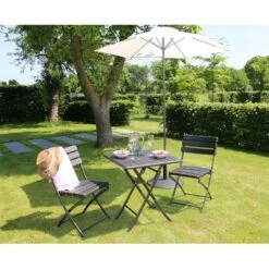 ERRO Bistro Tafel Houtlook 61,5x61,5 -Tuinmeubel Winkel 6df0f40b54674dc6b8b629398e6d6224