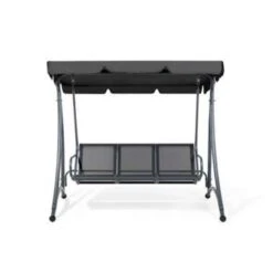 Beliani Schommelbank BOGART - Zwart Mesh 8 Beliani Schommelbank BOGART - Zwart Mesh -Tuinmeubel Winkel 6e735f3942be48868b781dd86579332d