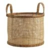 Mand Pomme - Naturel/bruin - Rotan - 28xø35 Cm 1 Mand Pomme - Naturel/bruin - Rotan - 28xø35 Cm -Tuinmeubel Winkel 70503611