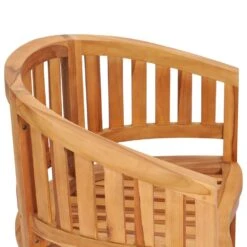 VidaXL Bananenstoelen 2 St Massief Teakhout -Tuinmeubel Winkel 717924fdb6b04e11a1a625a3bde6ed3a