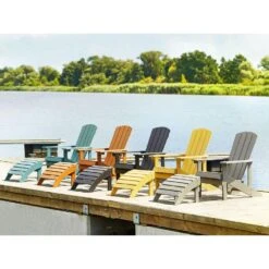 Beliani Voetenbankje ADIRONDACK - Lichte Houtkleur Kunsthout 7 Beliani Voetenbankje ADIRONDACK - Lichte Houtkleur Kunsthout -Tuinmeubel Winkel 71b30d15902e4fb9880c4e0ed0528641 2