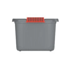 Kis K Latch Opbergbox L - 43L - Grijs -Tuinmeubel Winkel 7249ba7db459498197b3d515132ed295
