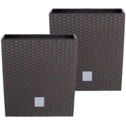 Prosperplast Plantenbak Rato - Bruin - Rotan - Kunststof - 22 Cm 8 Prosperplast Plantenbak Rato - Bruin - Rotan - Kunststof - 22 Cm -Tuinmeubel Winkel 7d9be94619b2472283d078cfef80d60b