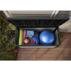Keter Opbergbox Denali 570L - Grijs - 152x73x70 Cm -Tuinmeubel Winkel 81019844 0004