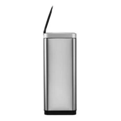 EKO Recycling Sensor Afvalbak Mirage - Zilverkleurig - 2x20l -Tuinmeubel Winkel 81021040 0004