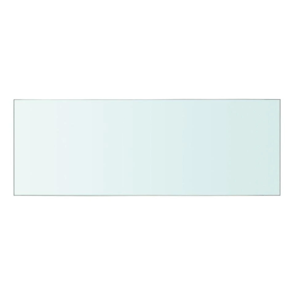 VidaXL Wandschap Transparant 40x12 Cm Glas 4 VidaXL Wandschap Transparant 40x12 Cm Glas - Afbeelding 2