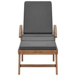 VidaXL Ligbed Met Kussen Massief Teakhout Donkergrijs 8 VidaXL Ligbed Met Kussen Massief Teakhout Donkergrijs -Tuinmeubel Winkel 9b211126ce1249e4a1573e5acf11c0bc