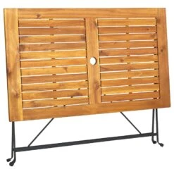 VidaXL Tuintafel Inklapbaar 120x70x74 Cm Massief Acaciahout -Tuinmeubel Winkel 9ccee5381eb846ca8da14468e7e72e94