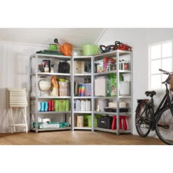 ERRO Stellingkast Hoek - 176x75x40cm 8 ERRO Stellingkast Hoek - 176x75x40cm -Tuinmeubel Winkel b4ce664a7b0f4161b4004e30998d8783