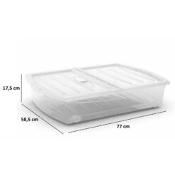 Kis Spinning Opbergbox XL - 56L - Transparant -Tuinmeubel Winkel b72fed36fe5848af84e7ca94384b69dc