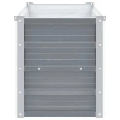 VidaXL Plantenbak Verhoogd 160x40x45 Cm Gegalvaniseerd Staal Grijs -Tuinmeubel Winkel c54cc71431fa46ce890047c4646250f6