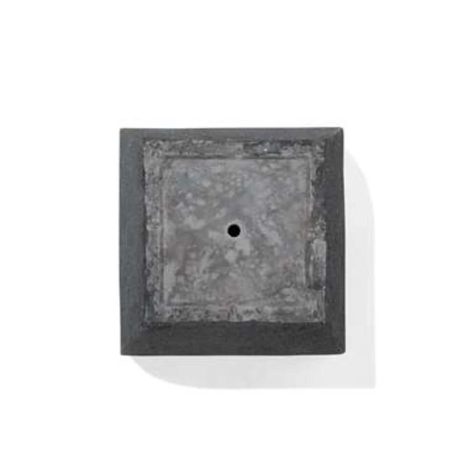 Beliani Plantenbak Voor Buiten ORICOS - Grijs Klei-vezelmengsel 4 Beliani Plantenbak Voor Buiten ORICOS - Grijs Klei-vezelmengsel - Afbeelding 2