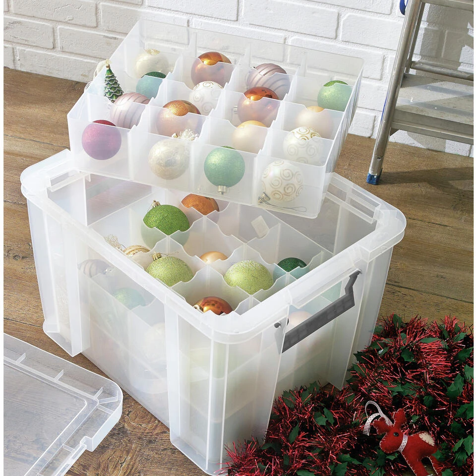 Whitefurze Allstore Organiser - Voor Opslagbox - 24L En 36L - 37 X 31 X 9 Cm 4 Whitefurze Allstore Organiser - Voor Opslagbox - 24L En 36L - 37 X 31 X 9 Cm - Afbeelding 2