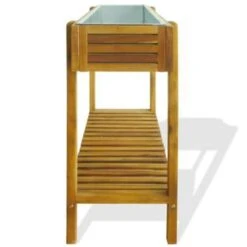 VidaXL Plantenbak Verhoogd Massief Acaciahout En Zink 9 VidaXL Plantenbak Verhoogd Massief Acaciahout En Zink -Tuinmeubel Winkel e50b9137af5748ca886aea885ca8f0d4