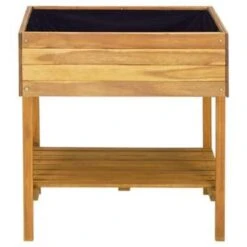 VidaXL Plantenbak Verhoogd 78,5x58,5x78,5 Cm Massief Acaciahout -Tuinmeubel Winkel f9456bbc74f1442b8d37fcc7e03f8316