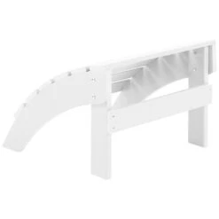 Beliani Voetenbankje ADIRONDACK - Wit Kunsthout -Tuinmeubel Winkel f95107cf2a3d4974bef2ab8a44ca2129